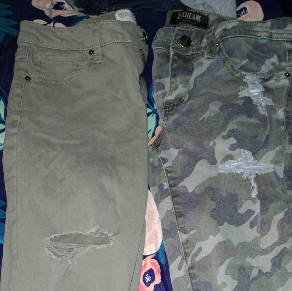 Tillys skinny jean bundle size 1